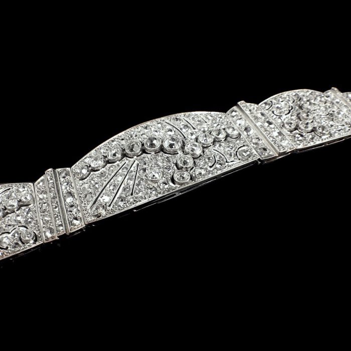 Art Déco Diamant Armband Frankreich um 1920